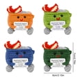 thumbnail image 4 of Crochet Trash Disparar Soporte Emocional Fuego Congster Con Tarjeta Aliento Regalos Divertidos Positivos para Amigos Compañero, 4 of 9