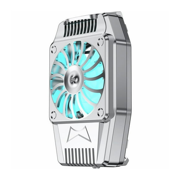 EeaseMX Enfriador de teléfono Ventilador de enfriamiento inalámbrico Carga USB Clip para teléfono Disipador de calor para teléfono celular