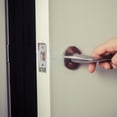 thumbnail image 1 of HAMPPLIES 4 Sets Door Lock Strike Plate Stainless Steel Modern Door Hardware for Room Doors, 1 of 8