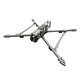 thumbnail image 1 of Kit de Armazón para Dron MARK4 V2FPV, Dron de Carreras Libre con Control Remoto de Fibra FPV, Dron de Cuatro Ejes para Sobrevolar, Dron para Fotografía Aérea de 13 Pulgadas, 1 of 5