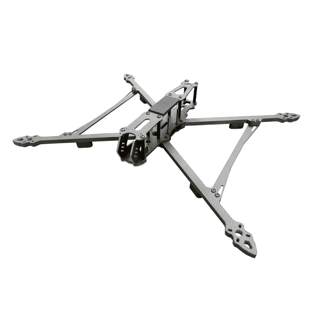 Kit de Armazón para Dron MARK4 V2FPV, Dron de Carreras Libre con Control Remoto de Fibra FPV, Dron de Cuatro Ejes para Fotografía Aérea, Dron de 11,8 Pulgadas