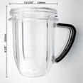 thumbnail image 2 of Compatible With Nutribullet RX 1700W NB-301N17-1001 Replacement 30-Ounce Blender Jar with High Capacity -HK, 2 of 5