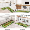 thumbnail image 6 of Merry Grinchmas Kitchen Rugs and Mats Set of 2,Christmas Grinch Kitchen Decoration,Non Slip Absorbent Kitchen Mat Waterproof Runner Rug for Laundry Room and Sink 17x 48 Inches, 6 of 6