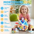 thumbnail image 4 of iYofe Montessori Toys for 1 Year Old, 20-In-1 Baby Activity Cube Toddler Learning Toys, Busy Sensory Board Travel Learning Toys for 1-3 Boys Girl Birthday Gifts, 4 of 9