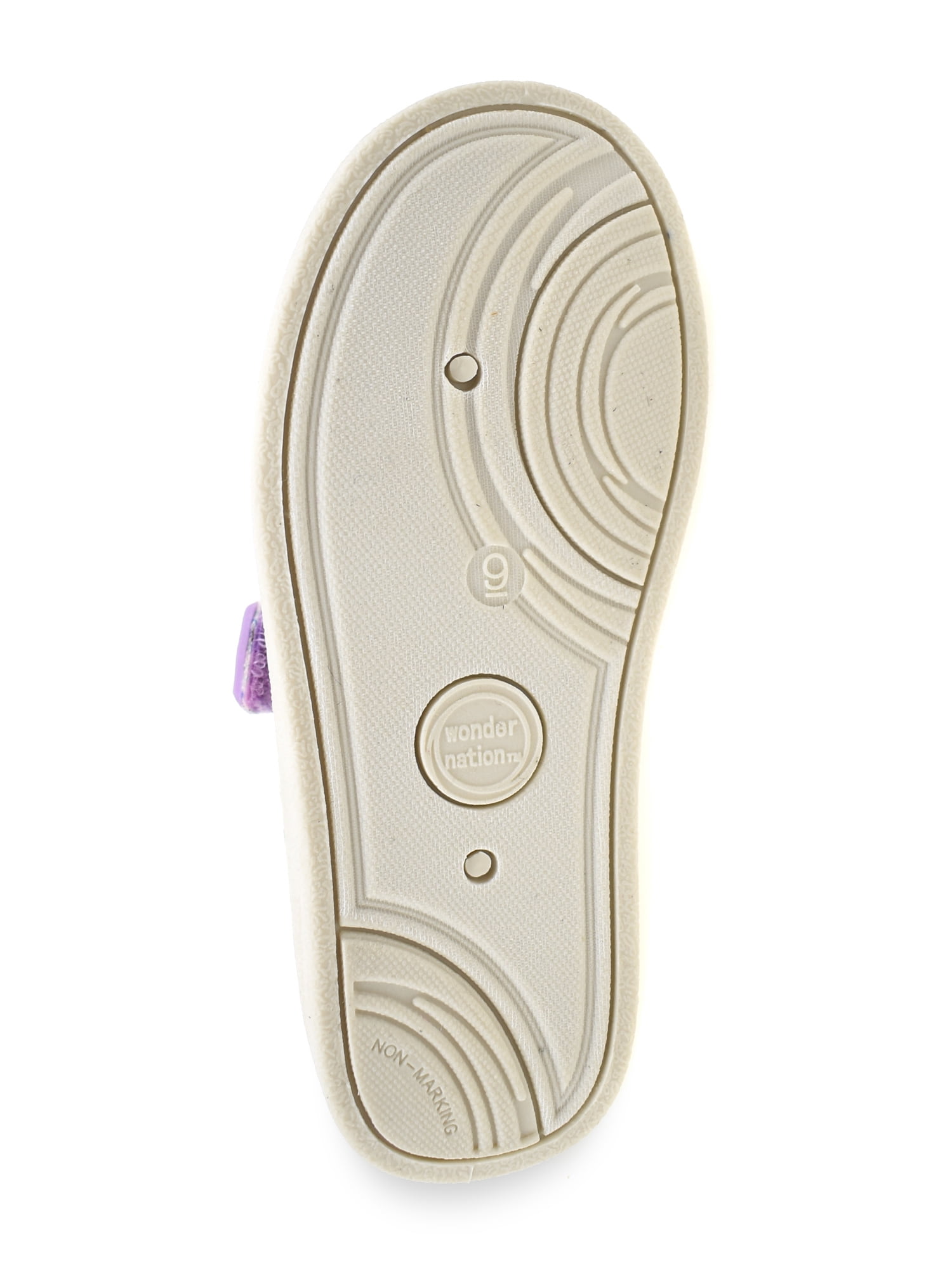 Wonder Nation Toddler Girl Moc Toe Shoe