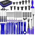thumbnail image 1 of 238 Pieces Trim Removal Tools, Car Push Pin Bumper Clamp Set Car Panel Radio Removal Car Clamp Fastener Terminal, 1 of 5