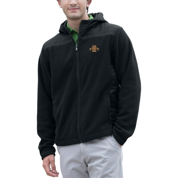 Men's Black Iowa State Cyclones Yukon Full-Zip Jacket