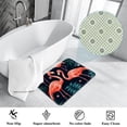 thumbnail image 3 of Flamingo Non-Slip Polyester Game Mat Kitchen Rugs Door Mat Machine Washable, 3 of 6