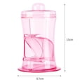 thumbnail image 5 of Visland Hamsters Feeder Small Animals Transparent Automatic Dispenser Auto Dispensers Pet Pellets Food Storage Bowl Easy to Clean, 5 of 9