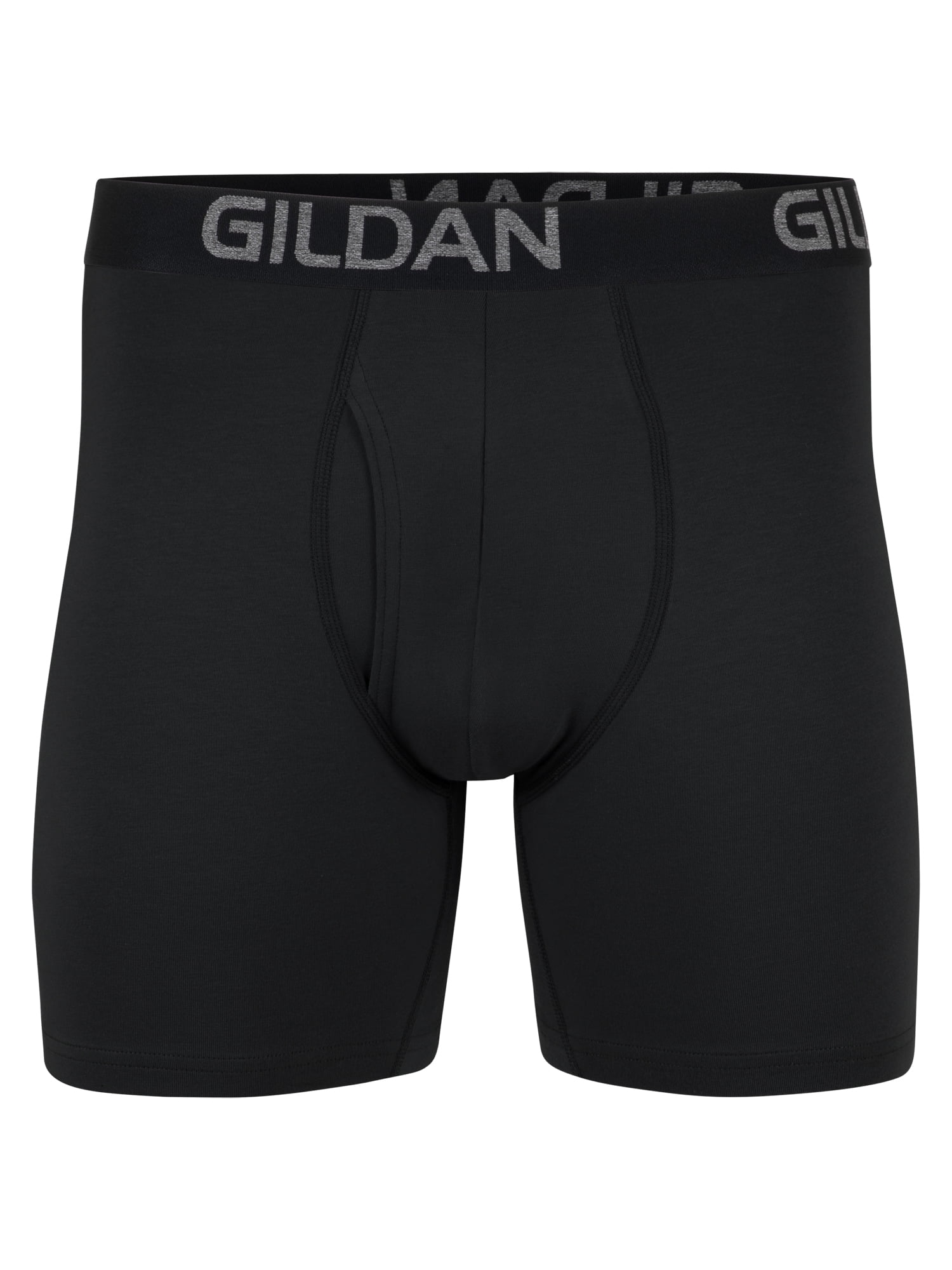 Gildan Select Adult Men's Cotton Stretch Boxer Briefs, 6-Pack, Sizes S-2XL