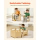 thumbnail image 3 of Set de mesa y silla de destete VEVOR Montessori de madera de 1 a 5 años, 3 of 9