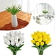thumbnail image 4 of 20 Pieces Tulips Artificial Flowers Floral Dcor Bridal Wedding Party Bouquet for Mother's Day Women Birthday Gift, 4 of 5