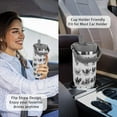 thumbnail image 5 of Steel Tumbler with Straw Vertical Handle Ice Flow Flip Tumbler 30 oz, Chicken Tumbler Insulated Water Bottle Easy for Carry, Good for Home/Office, Better for Travel/Car/Camp, 5 of 6