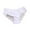 White, variant on Diufon Womens Underpant Solid Color Half Coverage Soft Brief Elastic Bow Waist Panties