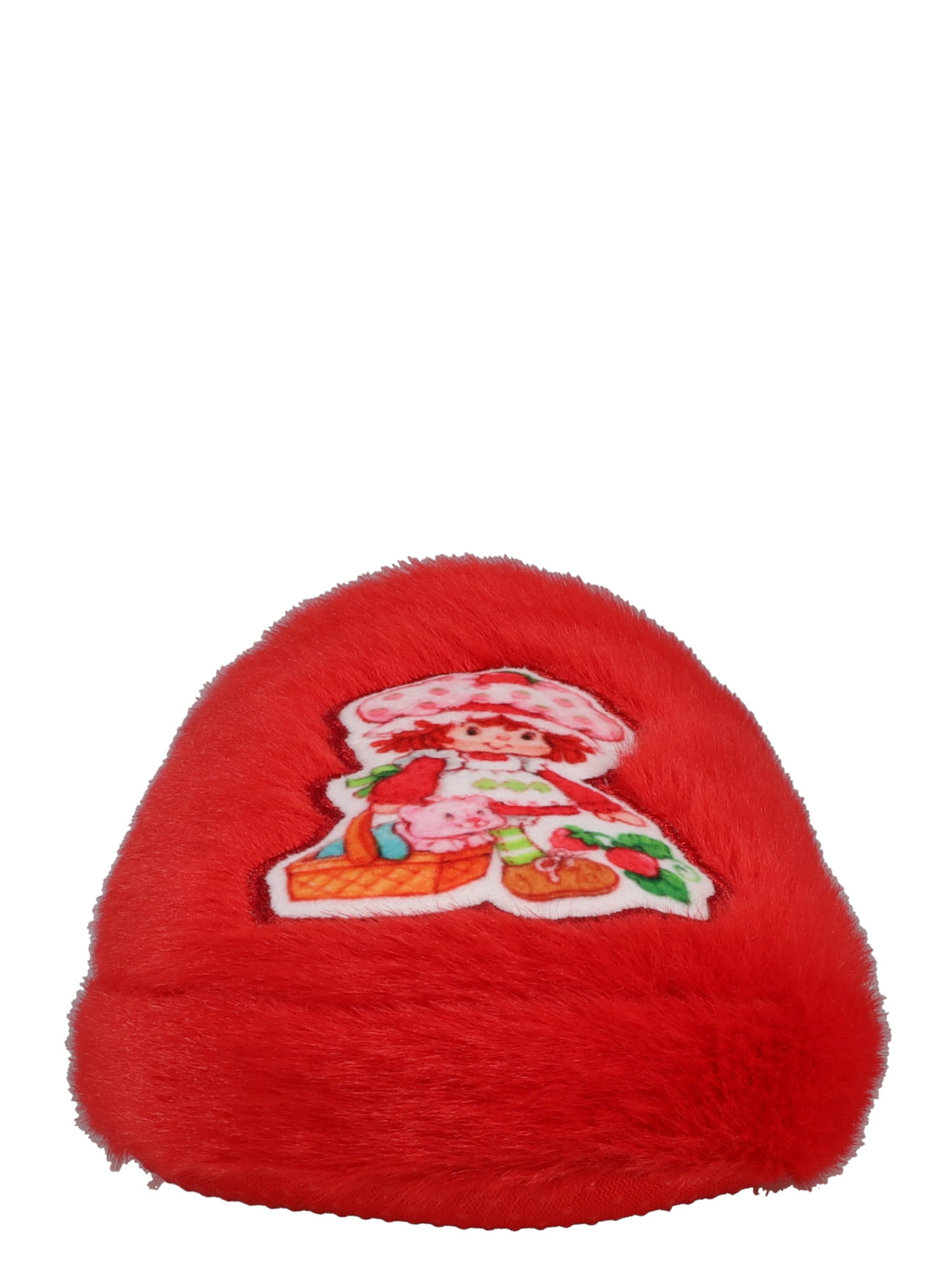 Toddler and Little Kids Strawberry Shortcake Fuzzy Slippers