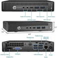 thumbnail image 4 of HP EliteDesk 800 G2 Mini Computadora de Escritorio PC, Quad-Core i5-6500T, 16GB RAM, 256GB SSD, Keyboard y Mouse, WiFi, VGA, DisplayPort, Windows 11 Pro (Reacondicionado), 4 of 5