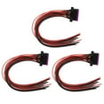 thumbnail image 2 of OBDII Female Plug Diagnostic Connector,3 Pcs 16 Pin OB Female Connector Cable OBDII Diagnostic Cable Highly Recommended, 2 of 8
