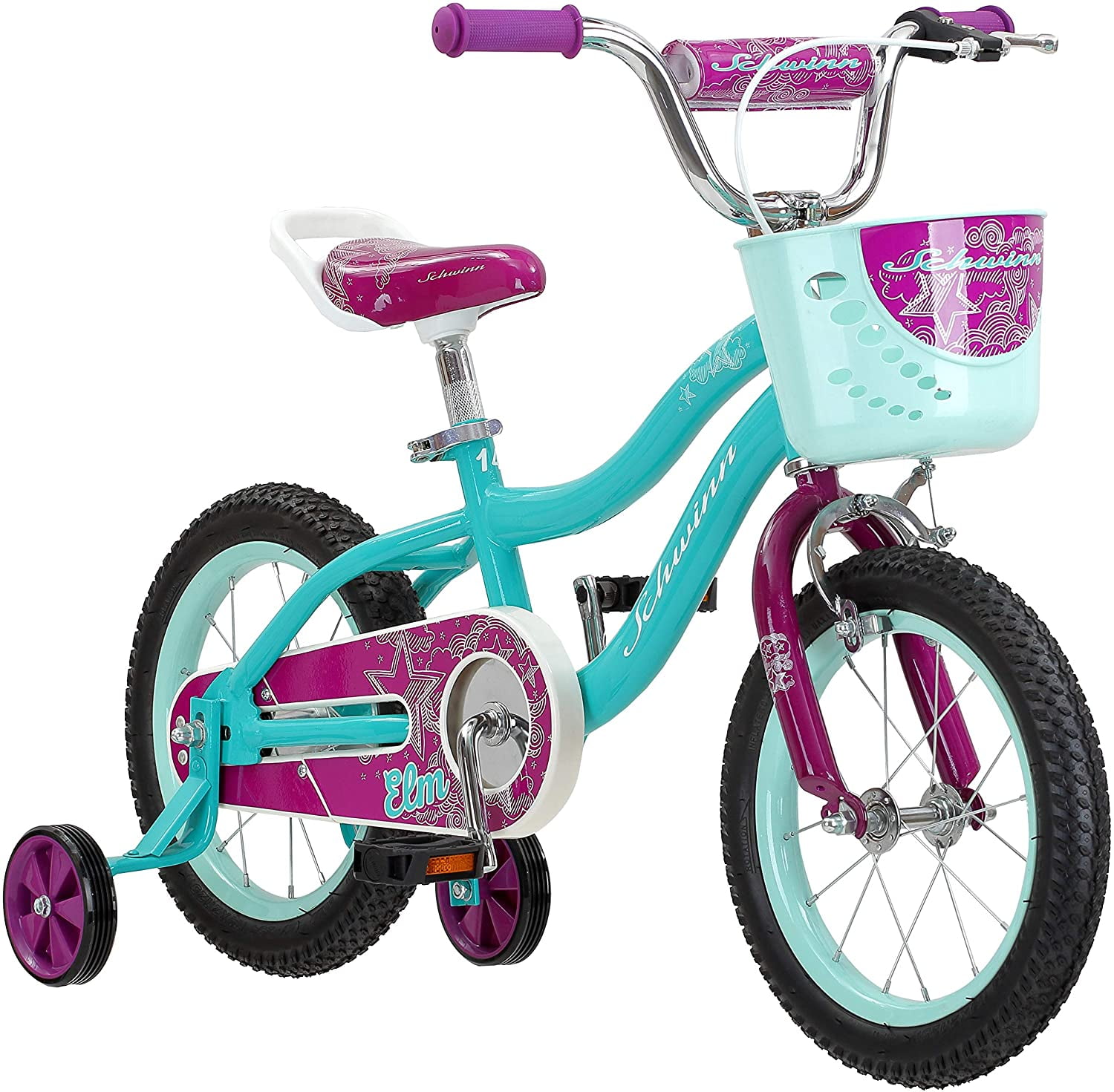 Schwinn Elm Girls Bike for Toddlers and