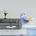 thumbnail image 2 of Figura de escritorio,Estatua de rana camarero,estante,escritorio,decoración del hogar,Figura de oso,Bandeja para gatos Bandeja para dulces para gatos Bandeja para estatuas de resina,Cuenco, 2 of 8