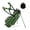 Green, variant on GVN Professional Golf Stand Bag - Ergonomic Lightweight Bag Featuring 8-Way Dividers and 5 Zippered Storage Pockets, Green