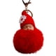 thumbnail image 1 of Llaveros para mujer, llavero de billetera, llavero de auto, llavero lindo con pompón durmiendo, llaveros, bolsos, llavero colgante, 1 of 2