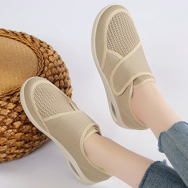 Womens shoes for swollen feet on sale walmart