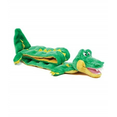 Kyjen Plush Puppies Ginormous Squeaker Mat Gator