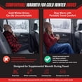 thumbnail image 6 of Stalwart 12V Electric Heated Blanket for Car, Truck, or RV (Navy), 6 of 8