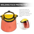 thumbnail image 3 of IFANLANDOR 1Pc Welding Face Mask Safety Shield PVC Prevent Sawdust for Workers, 3 of 8