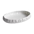 thumbnail image 2 of Outdor Dinner Plates Rock Texture Ceramic Main Dish Plate Kitchen Household Pasta Steak Dish Plate Pure White Characteristic Tableware Plates, 2 of 6