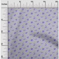 thumbnail image 1 of Tissu Viscose Georgette Pomme Feuilles & Fleurs Imprimé Floral BTY 42 Pouces de Large, 1 of 4