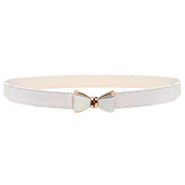 Cinturón de cintura flaco para mujer, cinturón de lazo elástico fino, 1 ancho, cinturón para blusa, vestido, falda, abrigo o suéter