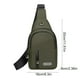 thumbnail image 3 of Mejor bandolera para hombres y mujeres - Bolsa deportiva para el pecho con múltiples bolsillos, correa ajustable para correr, senderismo y uso diario, 3 of 6
