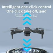 E88 Drone with HD Dual Camera, Mini Drone Foldable RC Quadcopter with Brushless Motor, Toys Gifts for Kids and Adults Beginners, Black