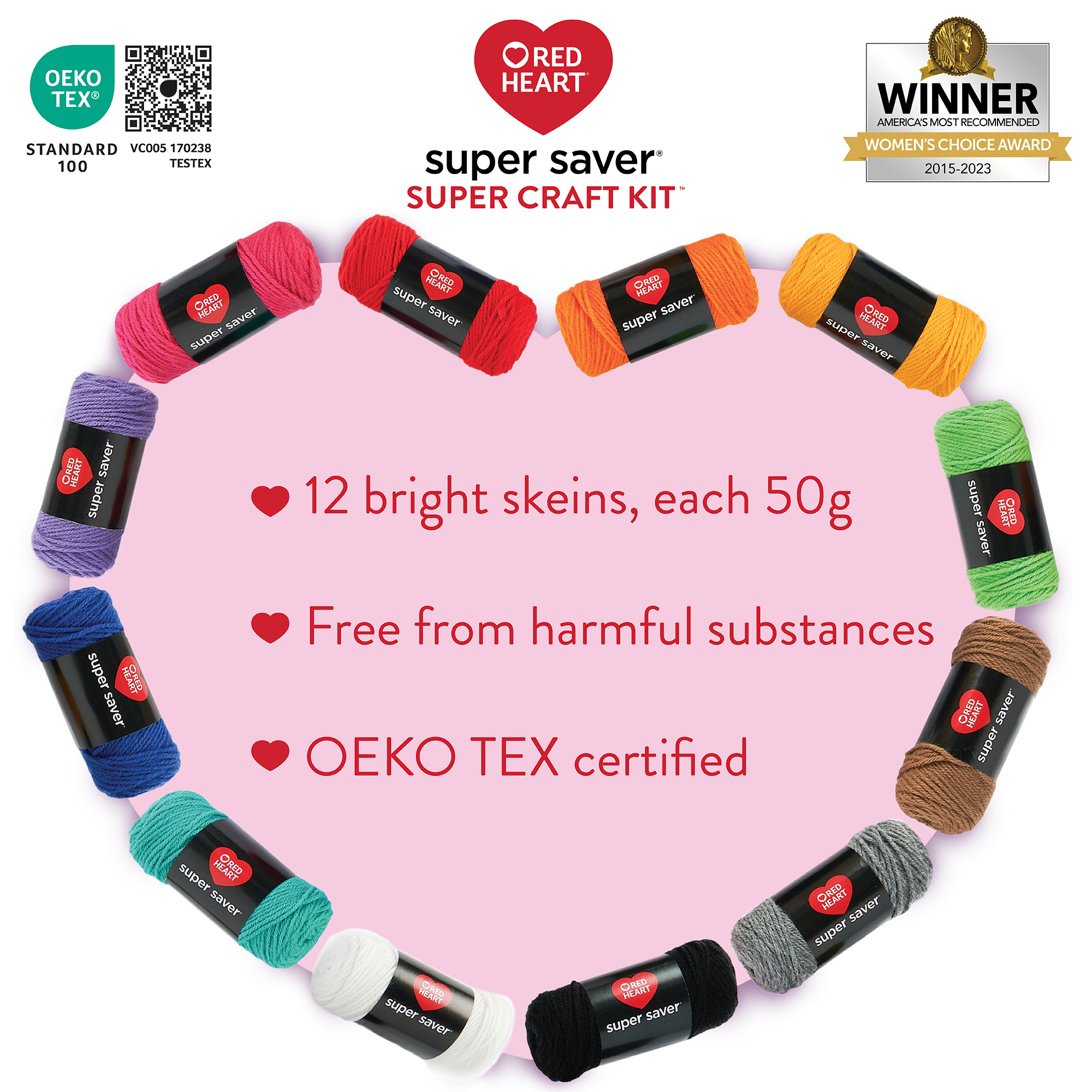 Red Heart Super Saver Super Craft Kit photo 2