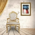 thumbnail image 3 of Mossholder, Tim 11x14 Gold Ornate Wood Framed with Double Matting Museum Art Print Titled - Old Glory, 3 of 4