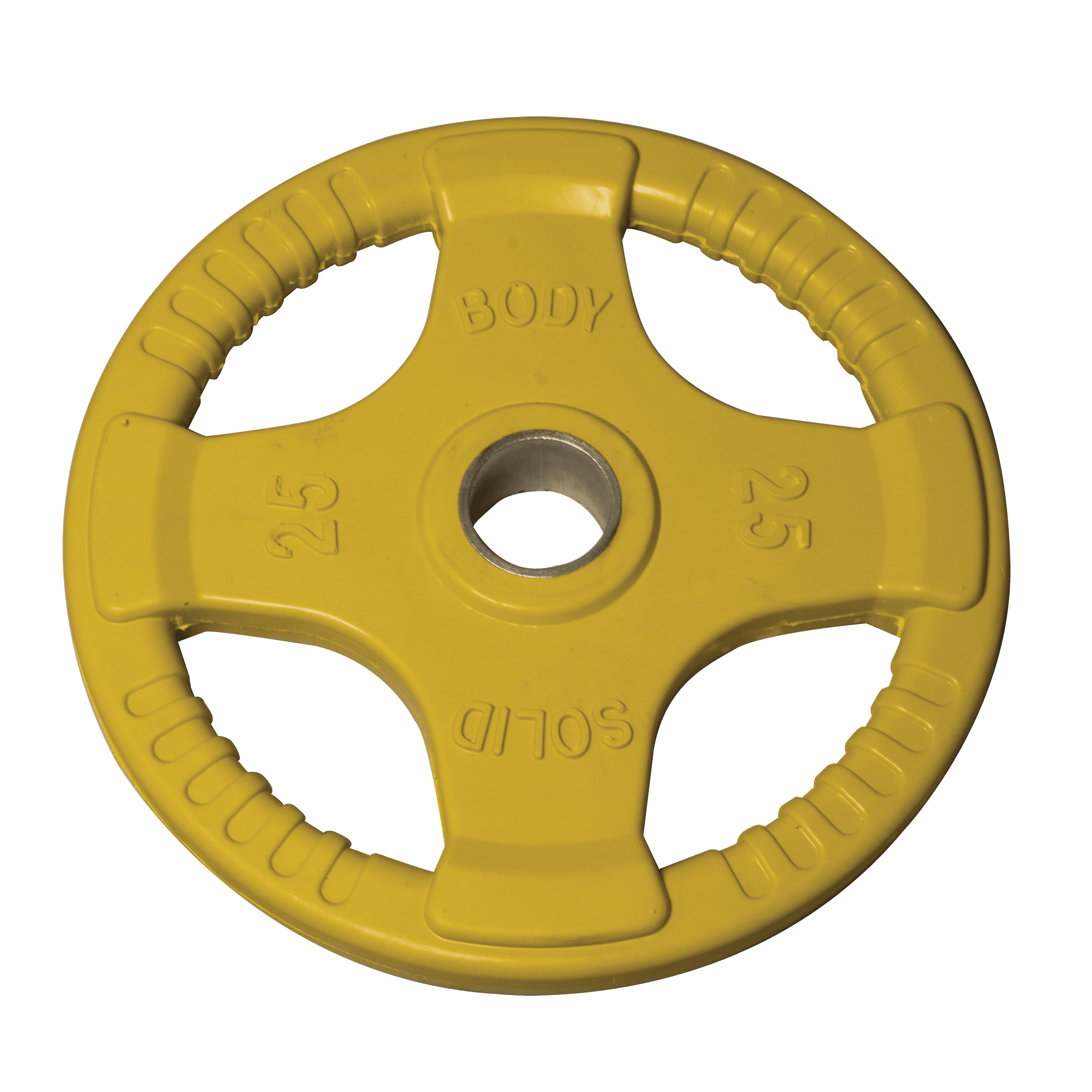 Body Solid Urethane Olympic Grip Weight Plate Set, 105 - 255 lbs