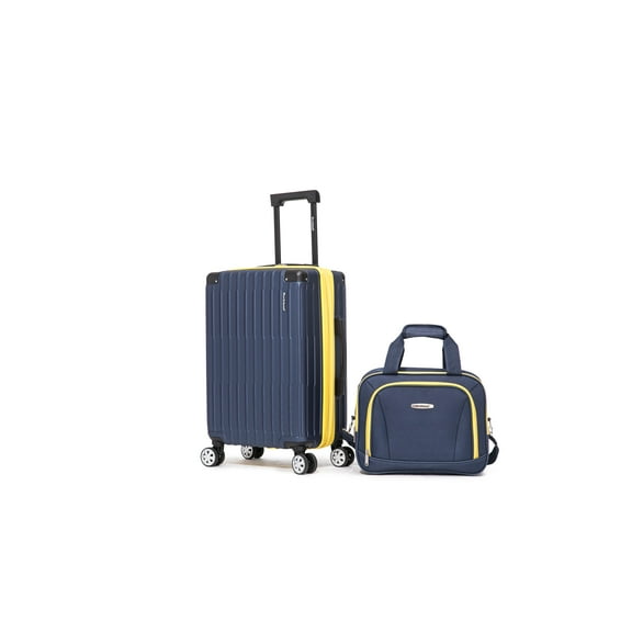 Rockland Napa Valley 2 Pc Carry On Set Navy