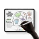thumbnail image 3 of Bolígrafo Capacitivo Para Tabletas Tablet Touch Pen Funda protectora de silicona para Apple Pencil 2 Case (Blanco), 3 of 8