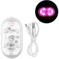 thumbnail image 1 of Interior de luces LED para automóvil con 6 LED brillantes Luz de lectura nocturna Lámpara de ambiente para automóvil recargable por USB Luz de atracción para automóvil LED táctil para verificar_ kaili Sencillez, 1 of 5