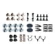 thumbnail image 3 of Kit de reparación de cascos de hockey sobre hielo, accesorios de mantenimiento, piezas de repuesto resistentes Estilo B, 3 of 9