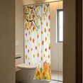 thumbnail image 5 of Thanksgiving Fall Harvest Shower Curtain Set, 72" x 72" Waterproof Polyester Bathroom Curtain with 12 Hooks, Rustic Farmhouse Maple Leaf Vintage Home Decor for Restroom, 5 of 7