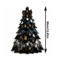 thumbnail image 2 of STIJGGN DIY Halloween Quilted Fabric Tree Kit, Pre-cut Patchwork Fabric Assembly, Autumn Home Decor & Creative Holiday Gift (Ghost House), 2 of 6
