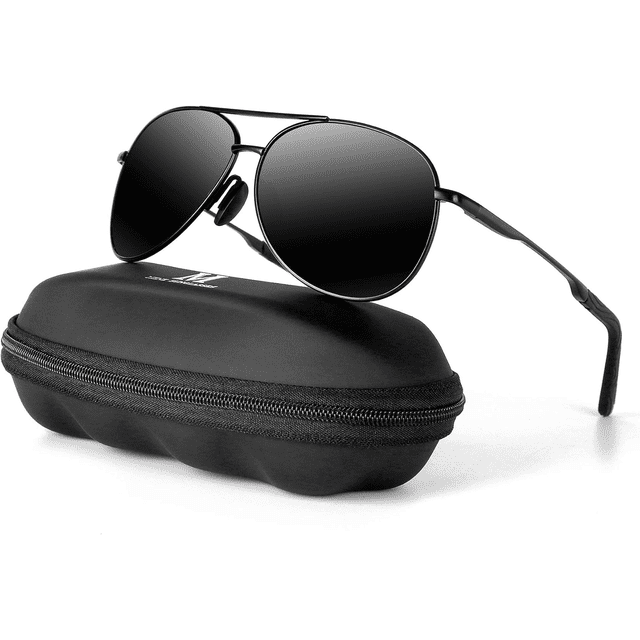 Lentes de Sol Aviador para Hombre y Mujer con Lentes Polarizados, Clase Ligera para Conducir, Pescar y Actividades al Aire Libre