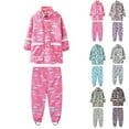 thumbnail image 3 of Qudderr Ensemble Imperméable pour Tout-Petits Garçons Filles, Combinaison de Pluie à Capuche Imprimée Décontractée avec Pantalon de Pluie, Tenue Anti-Éclaboussures 3-9T, 3 of 9