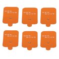 thumbnail image 2 of Snap Electrode Pad - 10pcs Reusable Replacement Patches for TENS Massager (Orange), 2 of 23