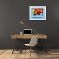 thumbnail image 3 of Retrolabel 18x15 White Modern Wood Framed Museum Art Print Titled - Golden Cup, 3 of 4