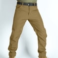 thumbnail image 2 of Blekii Pantalon Cargo Résistant à l'Eau pour Hommes, Pantalon de Travail Tactique Ripstop pour la Randonnée, Pantalon Léger d'Extérieur avec Multiples Poches, Doublé en Polaire pour la Chaleur, Pantalon Décontracté Durable, 2 of 8