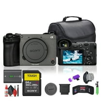 Sony Fx2 Full-Frame Digital Cinema Camera (ILME-Fx2B) with 33MP Sensor   64GB Card   Bag   Tripod   Cleaning Kit(International Model)