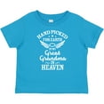 thumbnail image 3 of Inktastic Handpicked for Earth by My Great Grandma in Heaven Boys or Girls Baby T-Shirt, 3 of 5